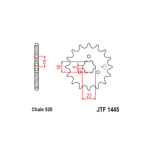 AIRTIME FRONT SPROCKET...