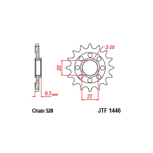 AIRTIME FRONT SPROCKET...