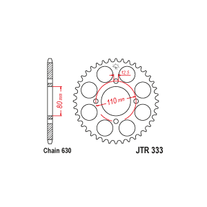 AIRTIME REAR SPROCKET CB750...