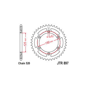 AIRTIME REAR SPROCKET 350...